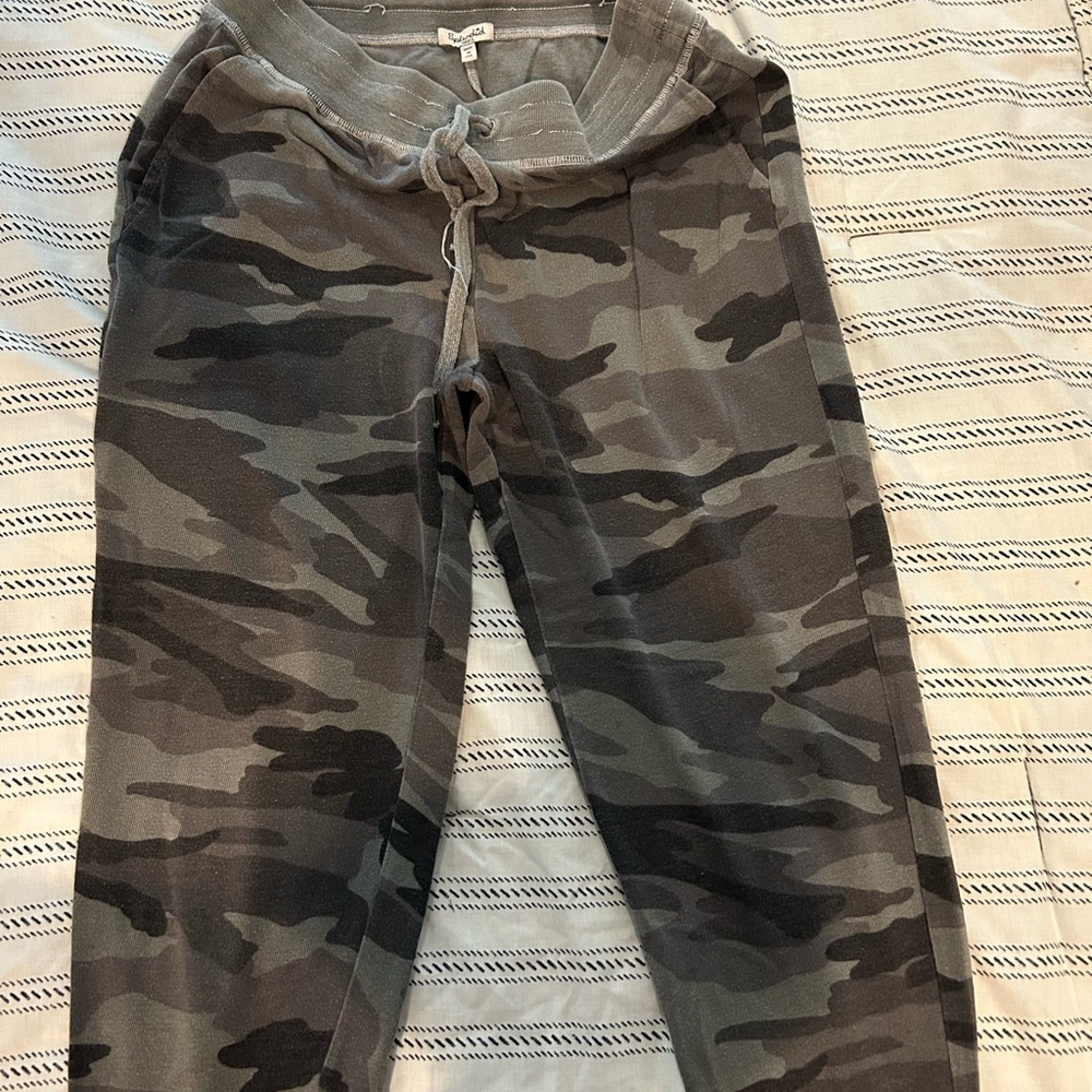 Splendid Gray Drawstring Pants
